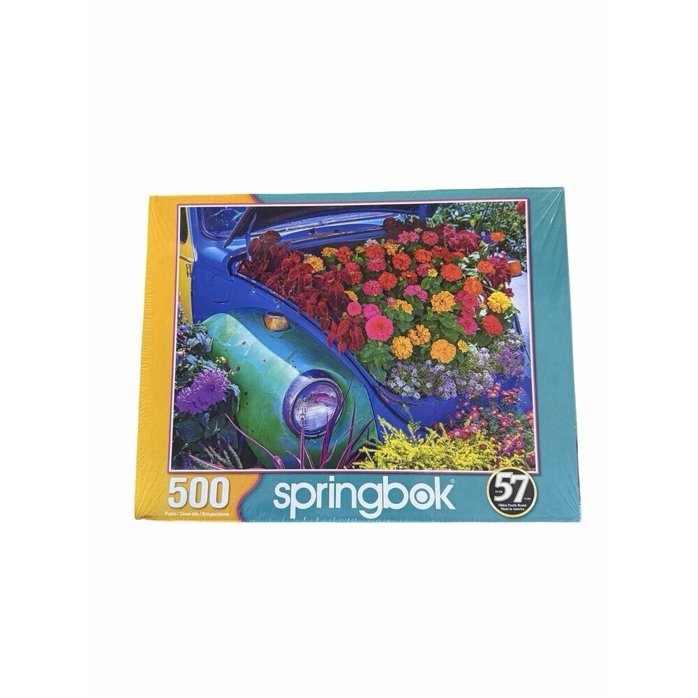 Springbok Garden Bug 500 Piece Jigsaw Puzzle #33-01611 Made in USA Complete New